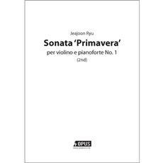 바이올린과 피아노를 위한 소나타 제 1번 &#039;봄&#039; (2nd Edition)