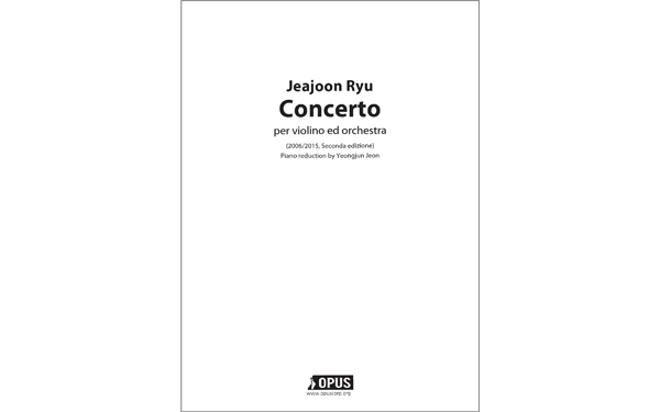 바이올린 협주곡 (2nd Edition) [Piano Reduction]