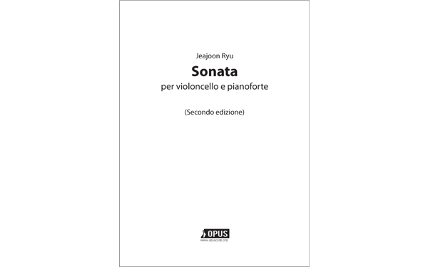 첼로와 피아노를 위한 소나타 (2nd Edition)